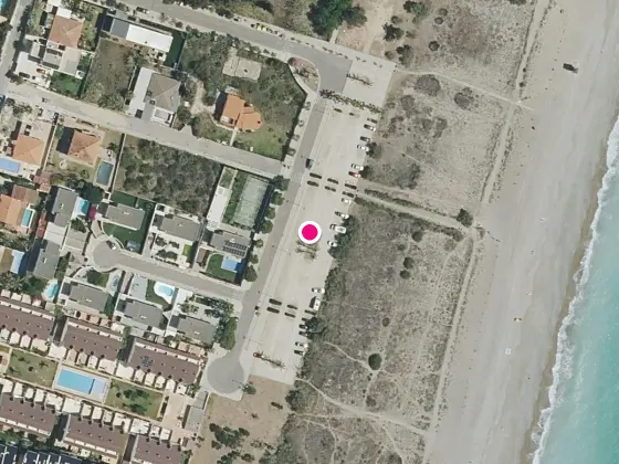 Aparcamiento de la playa de Corinto, Sagunto