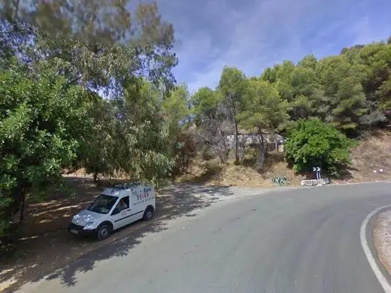 Curva 180º Carretera Montes de Málaga