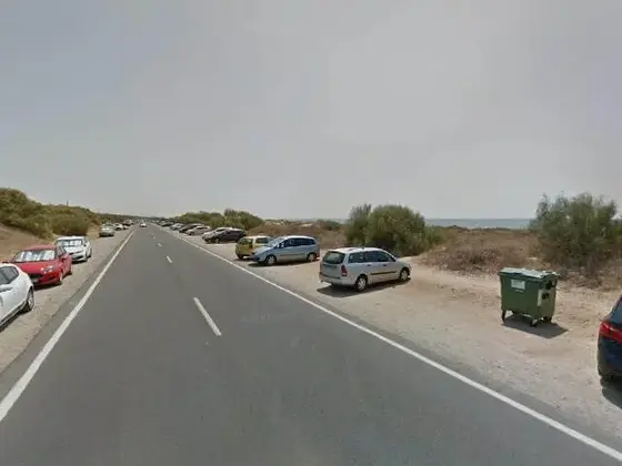 Cruce de la playa