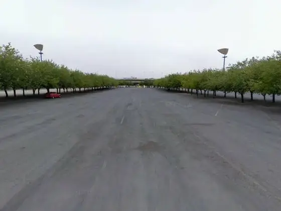Parking del alamillo y del estadio olimpico de sevilla