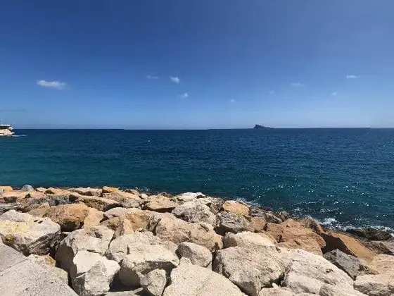 El espigón del mini faro