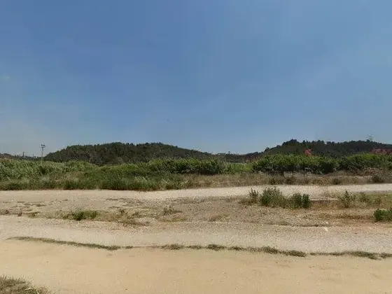 Detrás de la estación de Renfe de castellbisbal