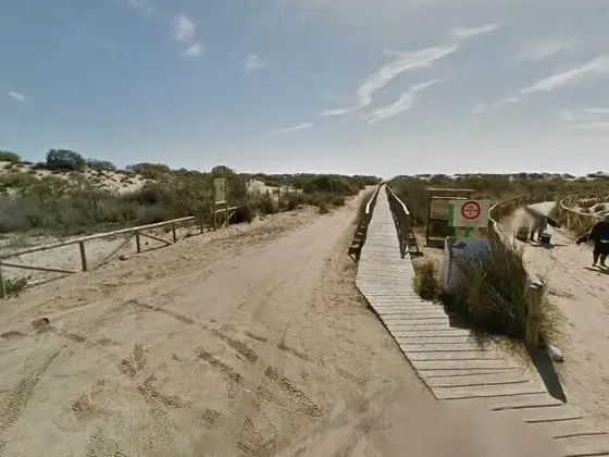Playa de nueva umbría, dunas